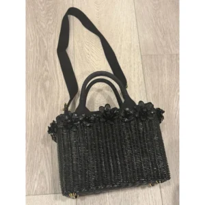 Alternative view of Prada Flower Basket Bag Wicker