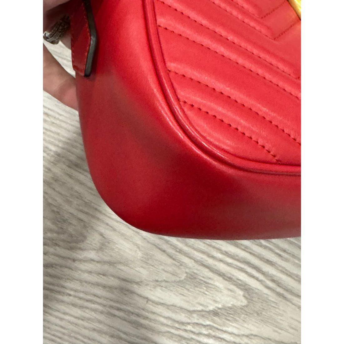 Gucci marmont red camera bag - Image 6