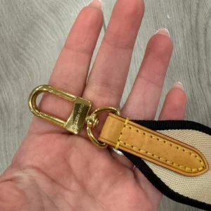 Alternative view of Lv Jacquard Diane Shoulder Strap Black tan and pink