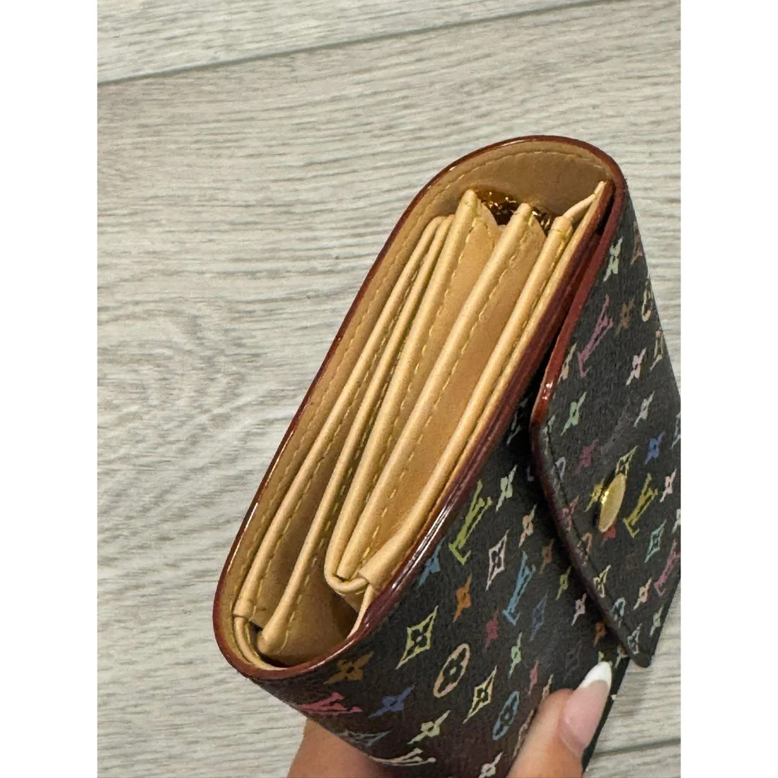 Lv Murkami black with multi color LVs - Image 5