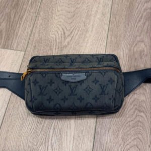 Lv denim belt bag