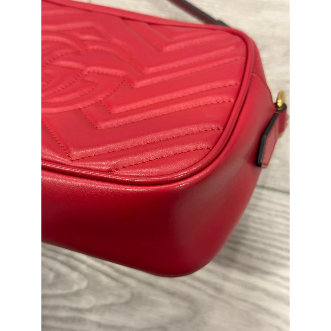 Gucci marmont red camera bag - Image 4