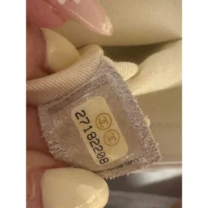 Alternative view of Chanel small chevron boy bag.