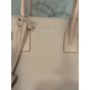 Alternative view of Saint Laurent Sac de Jour Leather Bag – Pink Beige