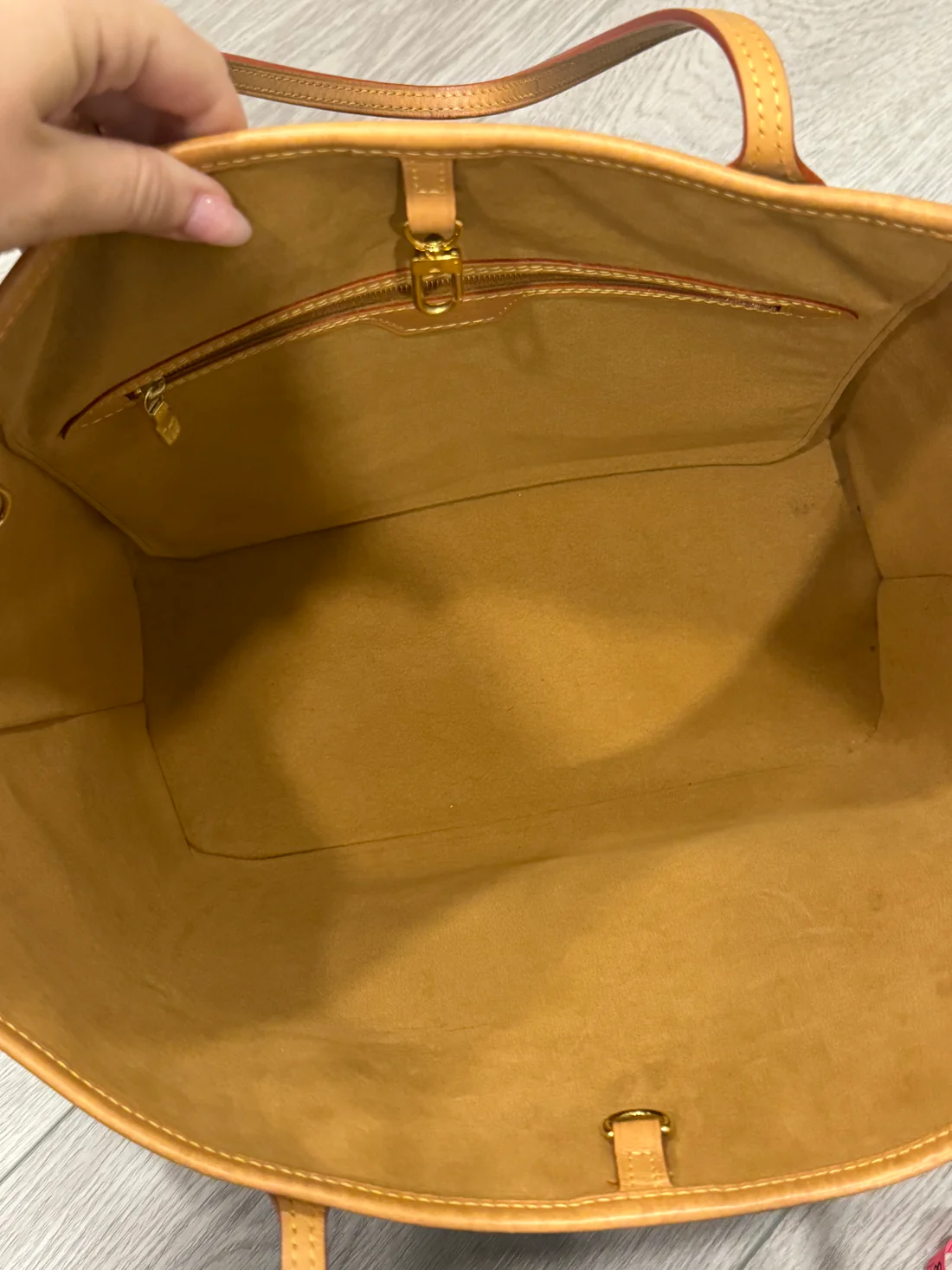 LV Neverfull jacquard since 1854 and pouch - Image 2