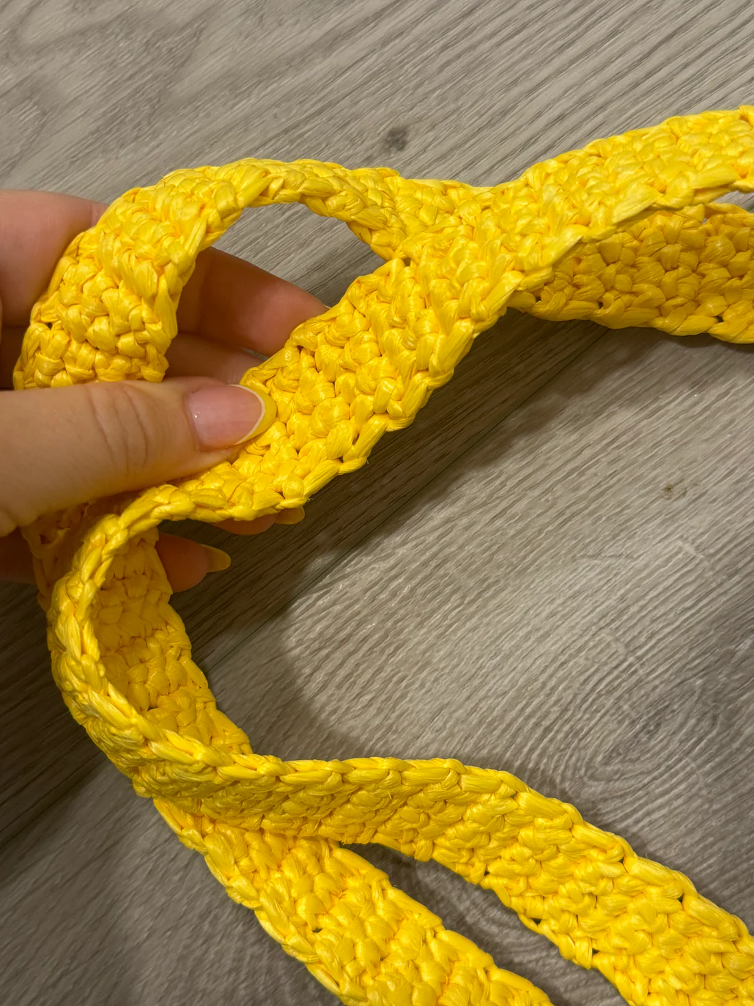 Prada Crochet Tote Bag For Sale - Image 5