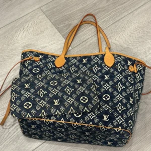 LV Neverfull jacquard since 1854 and pouch