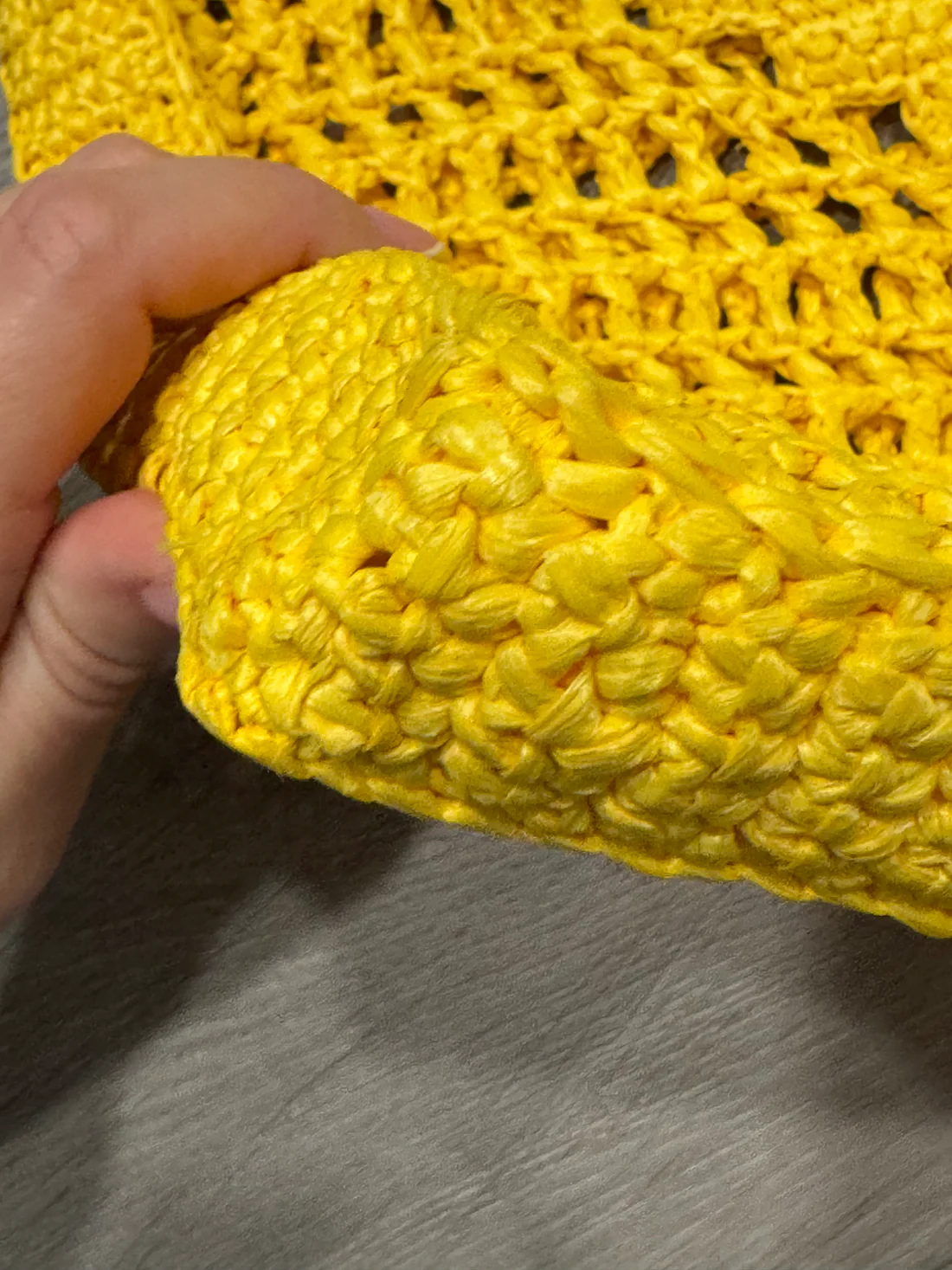 Prada Crochet Tote Bag For Sale - Image 6