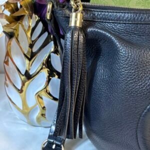 Gucci Black Soho Tassel Crossbody