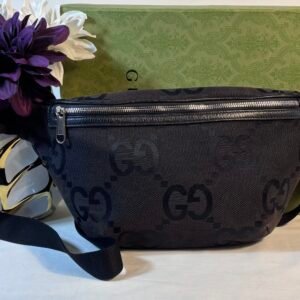 Gucci Black Logo Bumbag