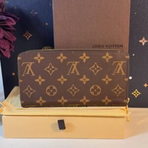 Stunning Zippy Wallet Monogram Red