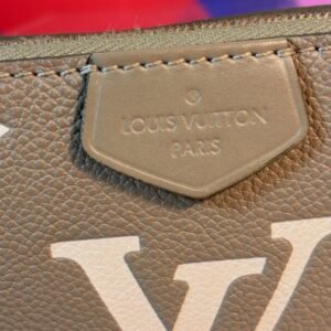 Alternative view of Beautiful Khaki Bicolor Small Pochette