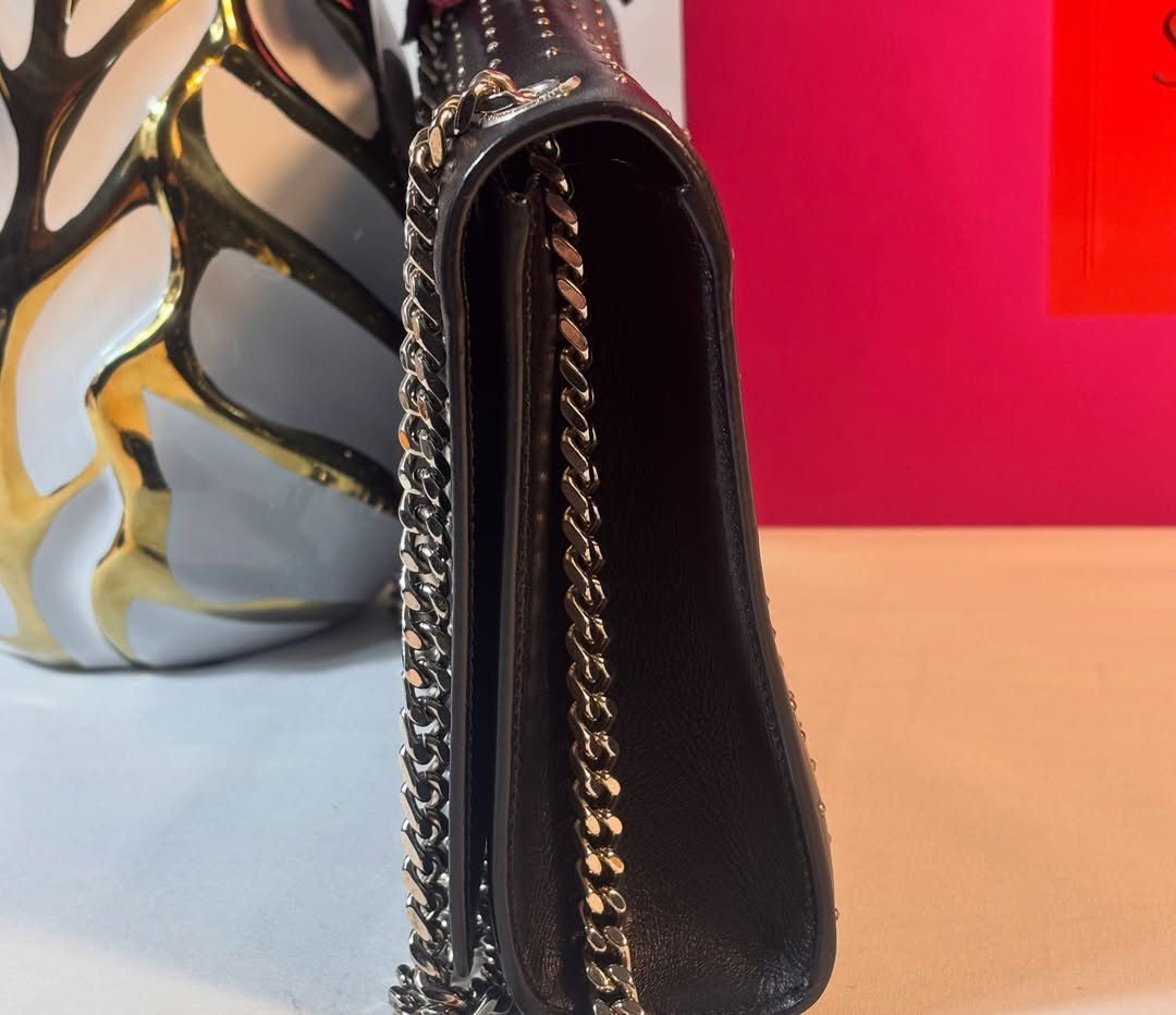 Gorgeous Black Studded Kate 2 Way Carry - Image 4