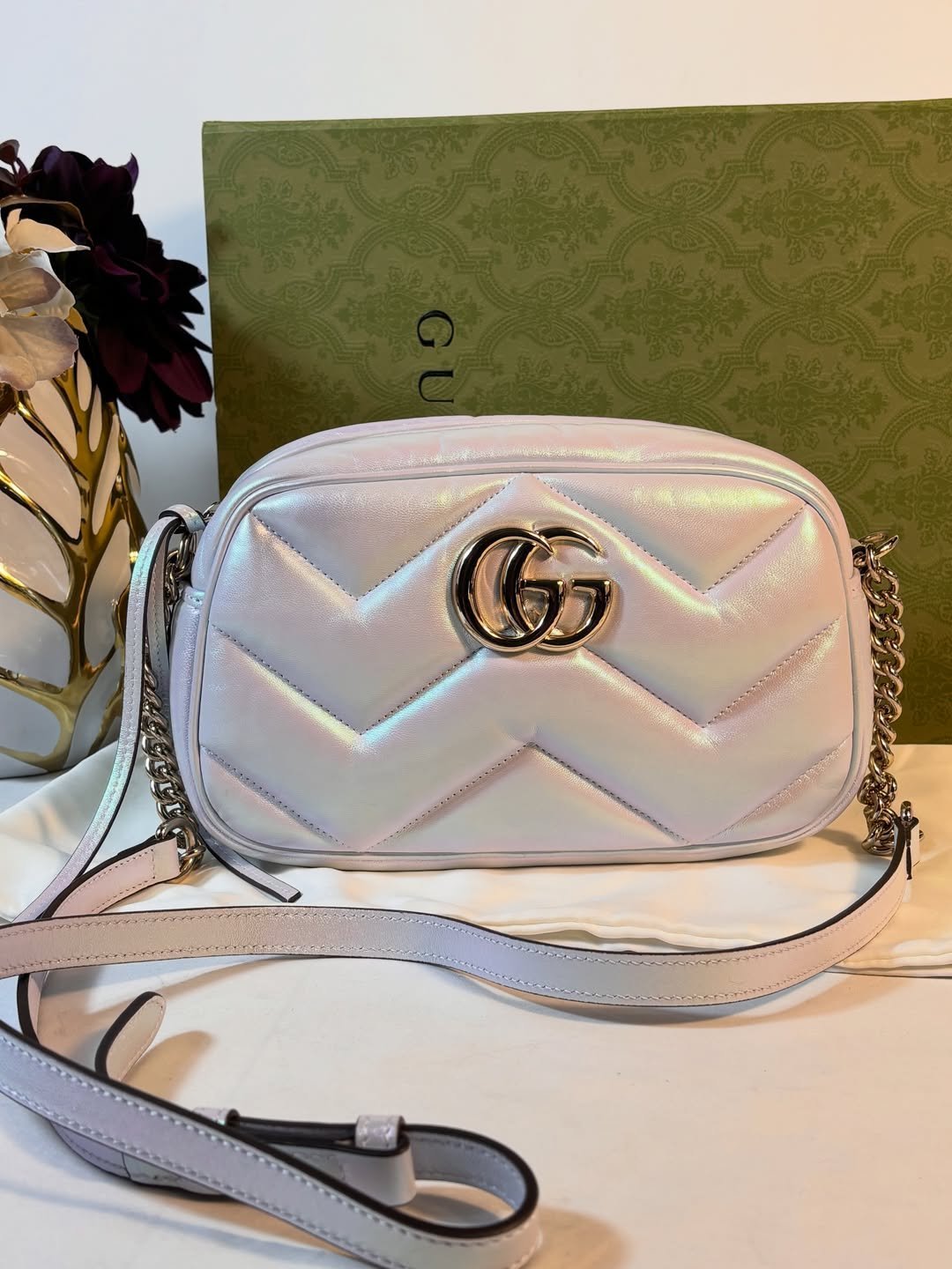 Wow Super Gorgeous Marmot Small Camera Bag Iridescent