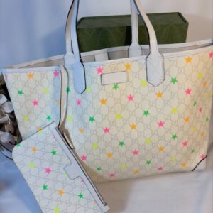 Adorable Supreme Stars Tote w/ Pochette