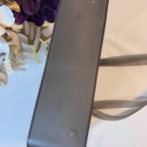Alternative view of Beautiful Jelly Gray Rubber Tote