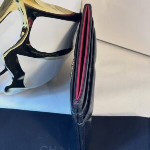 Alternative view of Stunning 19 Black Lambskin Card Holder