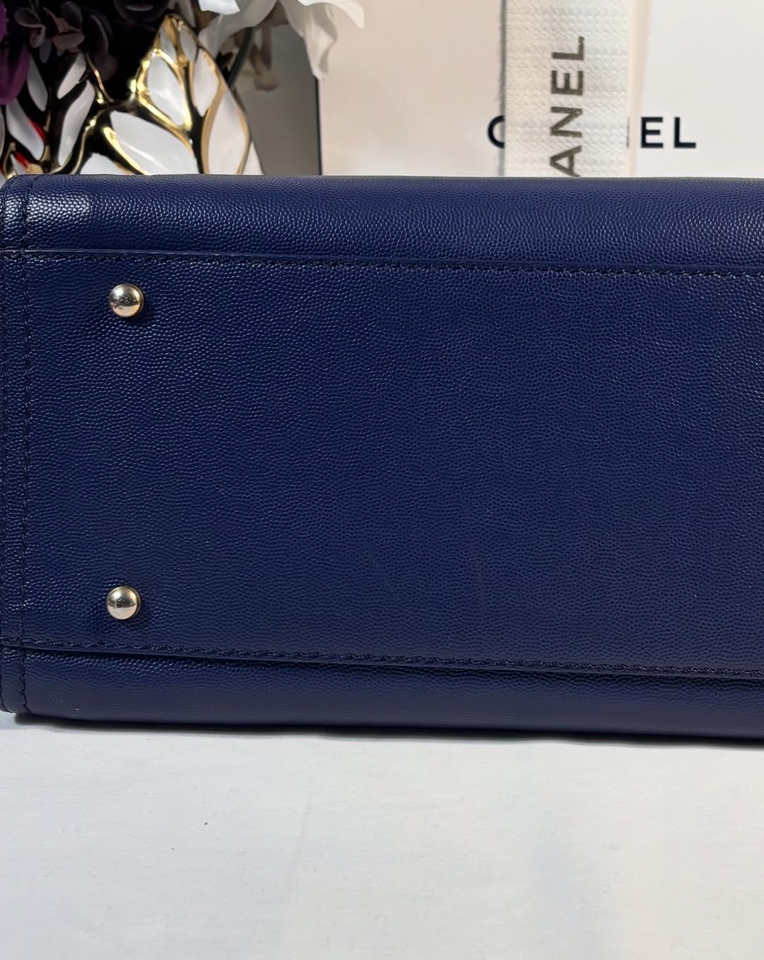 Caviar Studded Deauville Tote - Image 6