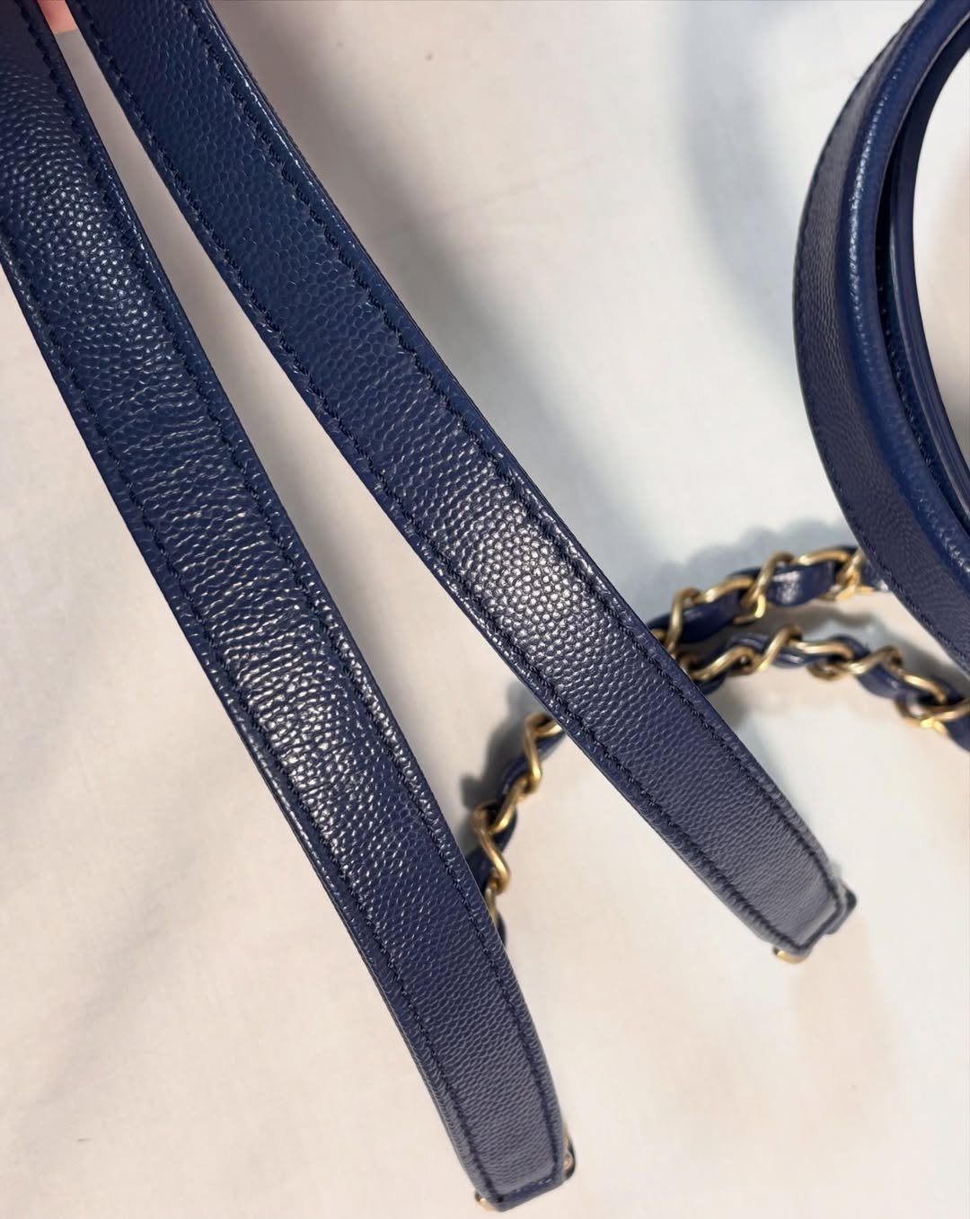 Caviar Studded Deauville Tote - Image 4