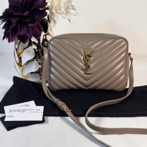 Stunning Medium Lou Camera Bag Greyish Brown