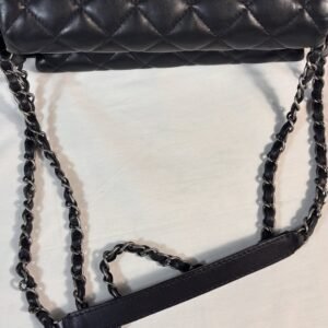 Alternative view of RARE SMOO Quilted Black Lambskin
