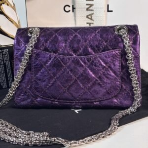 Metallic Purple Reissue Mini Double Flap