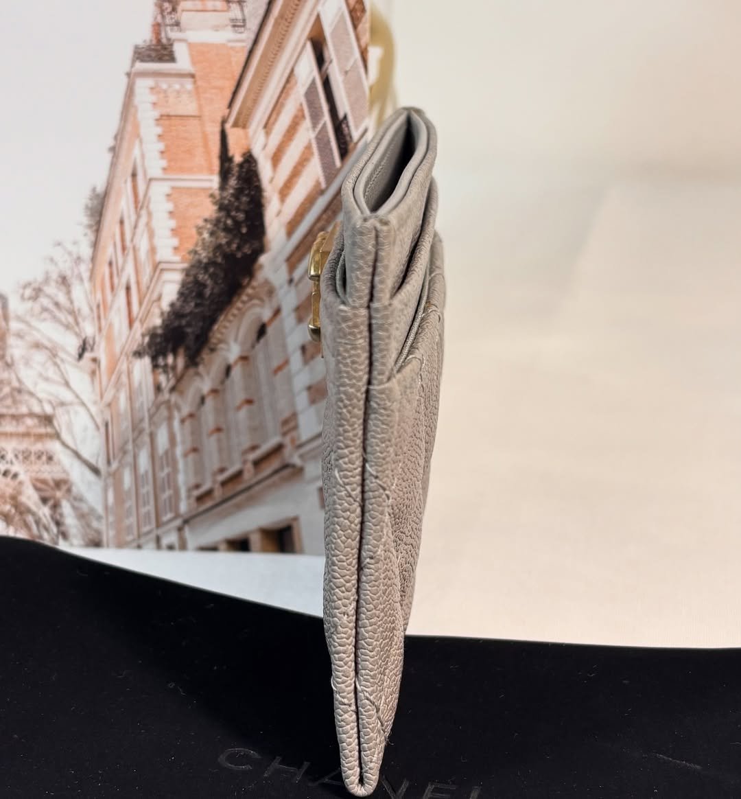Boy Cardholder Gray Caviar - Image 2