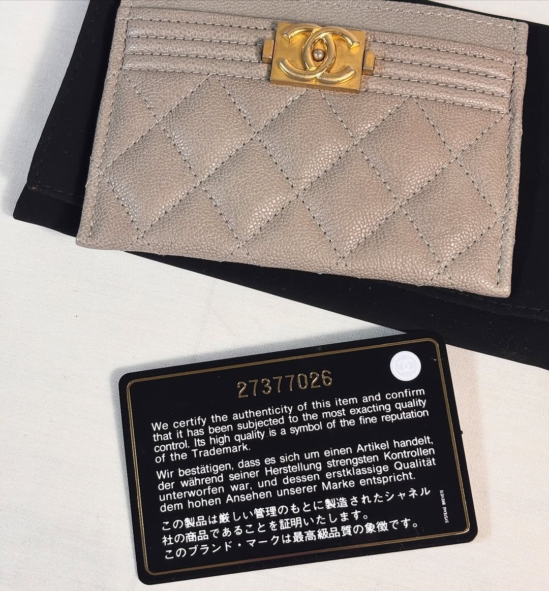 Boy Cardholder Gray Caviar - Image 6