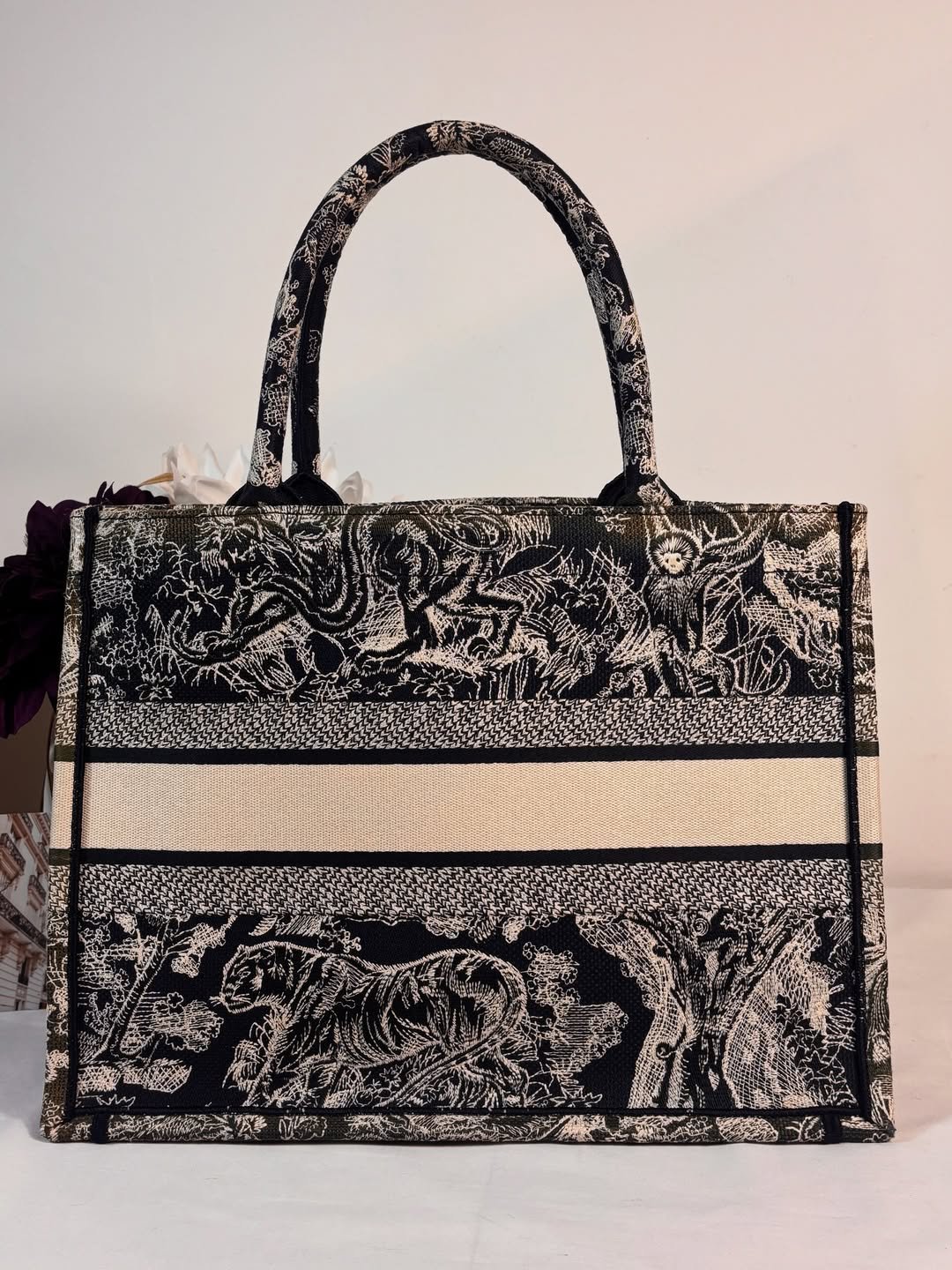 Medium Book Tote - Image 10