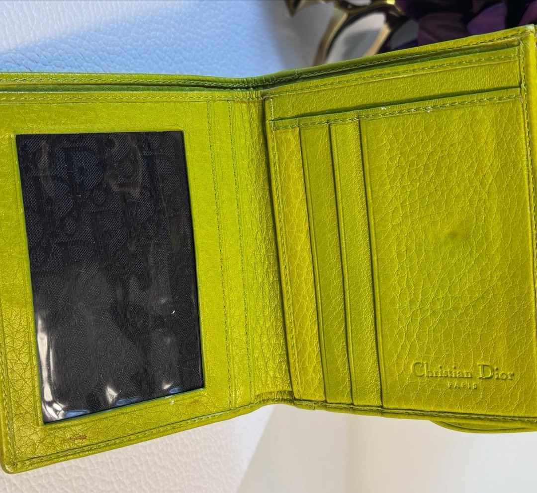 Saddle Lotus Wallet For Sale - Image 10